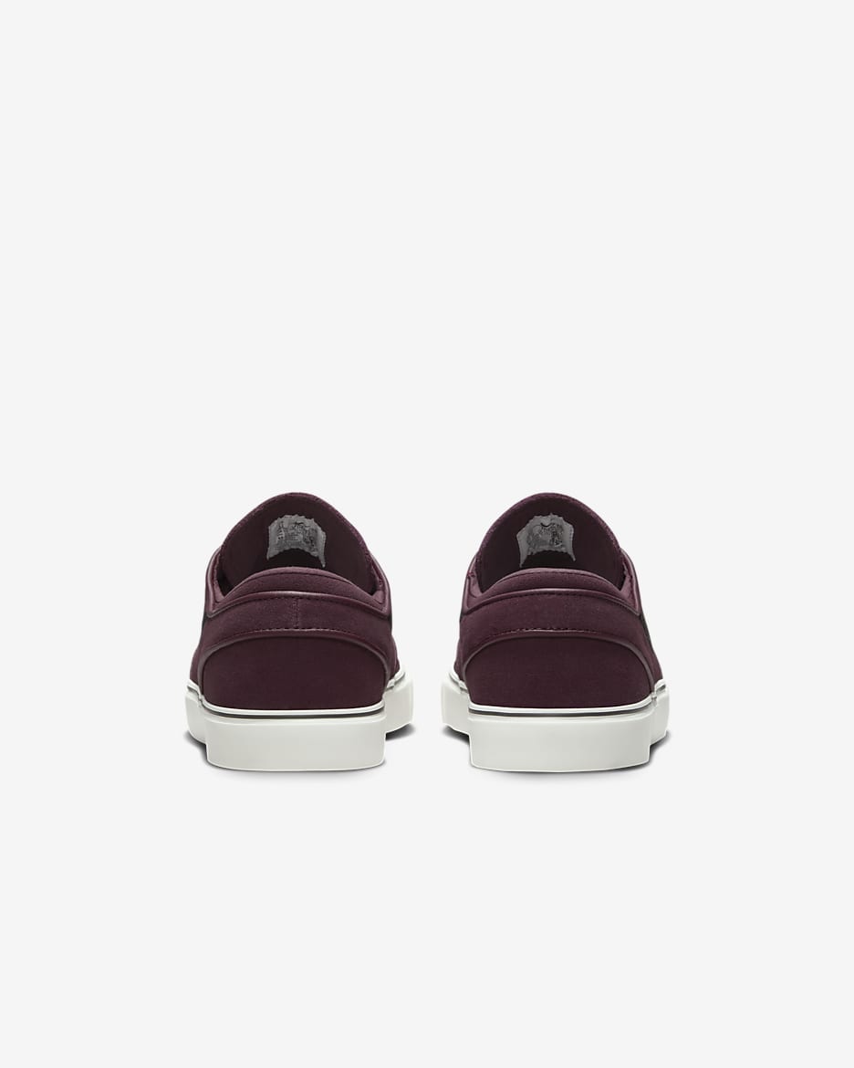 Nike sb janoski maroon best sale